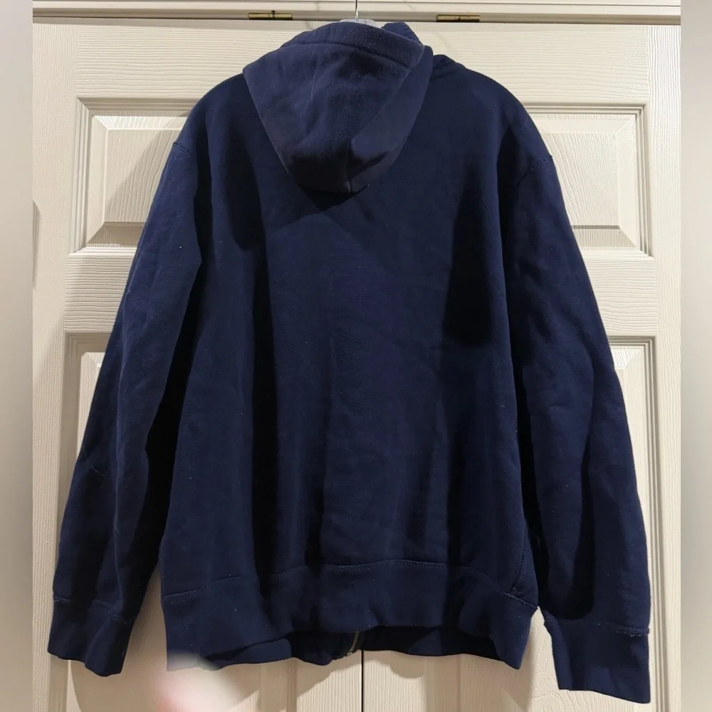 Polo Ralph Lauren Men’s Navy Blue  Zip Up Hoodie XXL